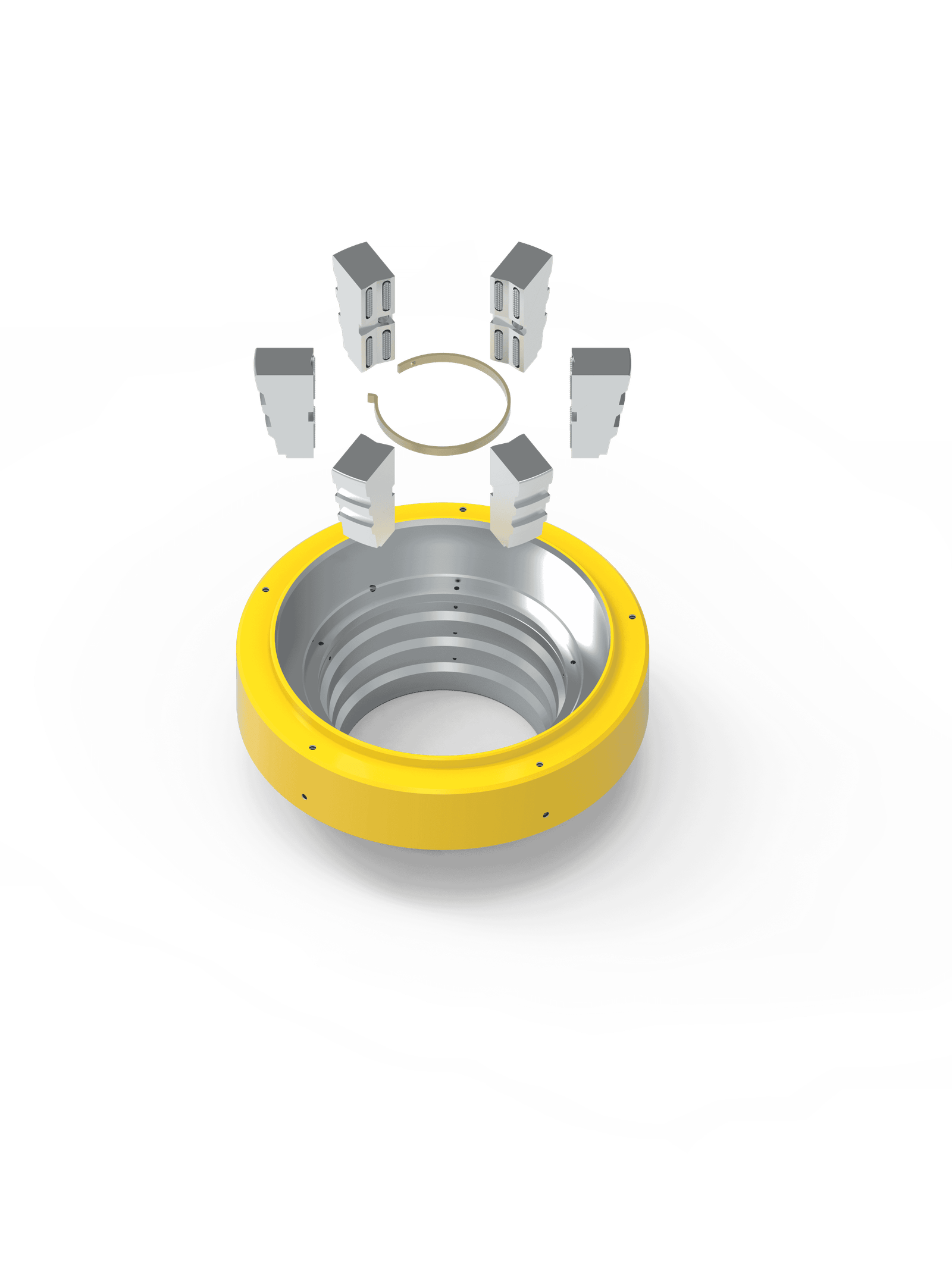 Componentes de máquinas de perforación